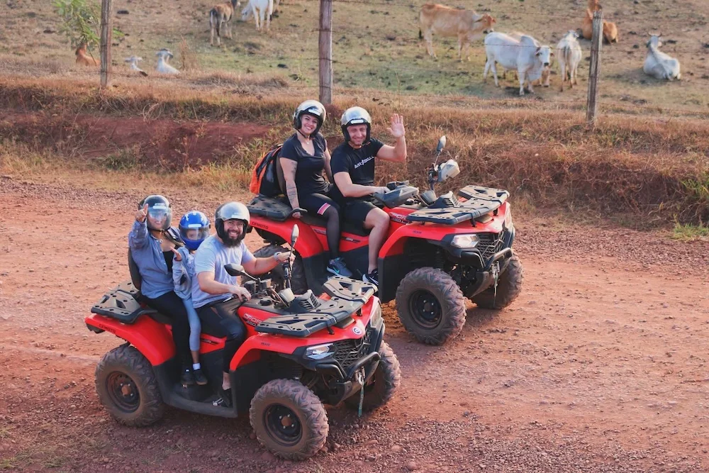 Passeio de quadriciclo